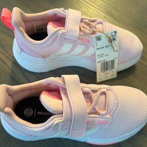 Girls Pink Adidas Sneakers - Size 13 - NIB